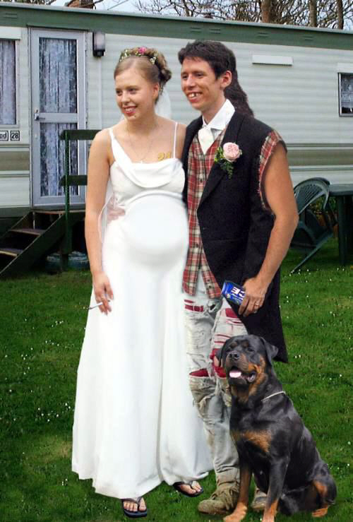 Redneck Wedding Picture